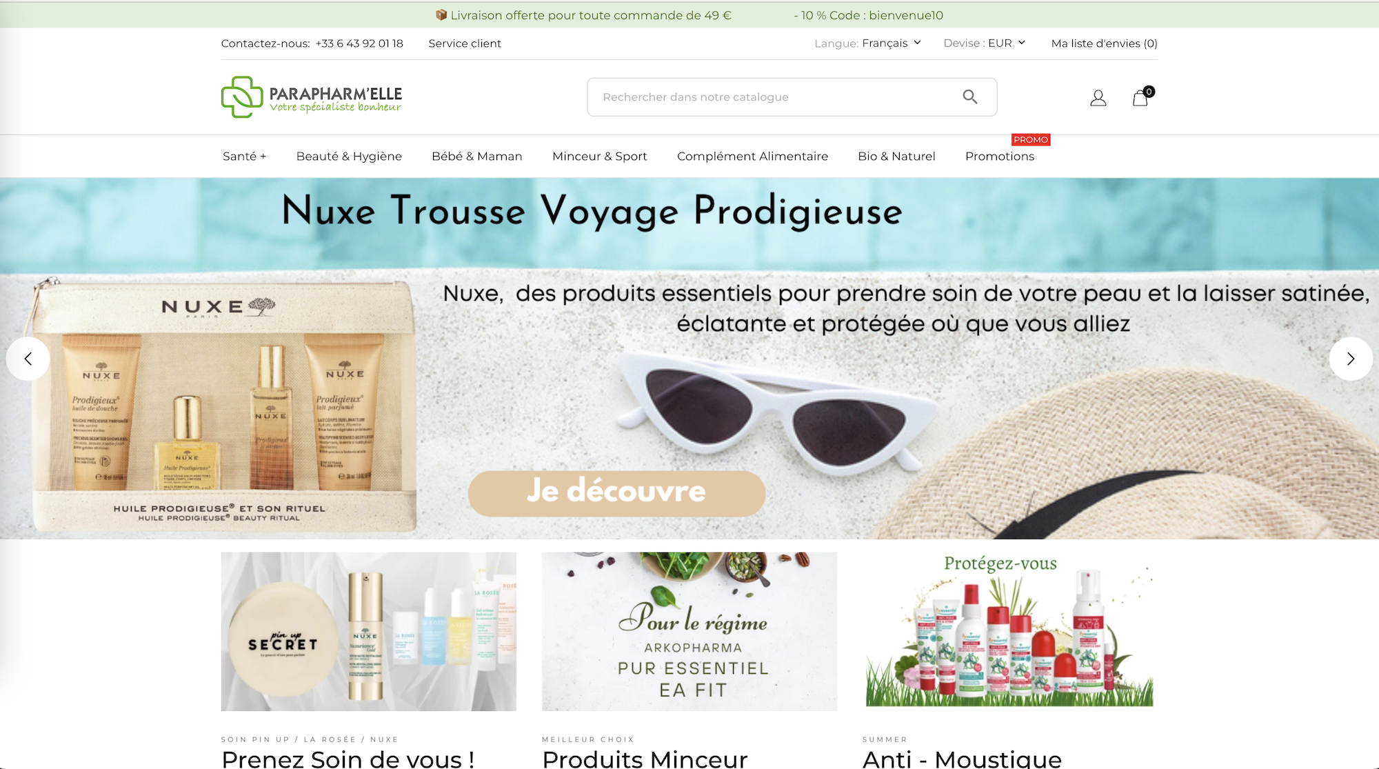 Parapharmelle.com – Refonte et stratégie SEO pour une pharmacie en ligne